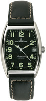 ZENO-WATCH BASEL Tonneau small automatic Ref. 2934-a1 (black)