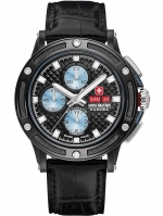 SWISS MILITARY (HANOWA) Ref. 05-4347.13.04.001.07 PDG Chronograph Automatic 45MM 10ATM