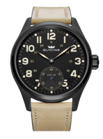 GLYCINE KMU 48 PVD Big Second 6 hours Ref. 3906.99 AT LB33