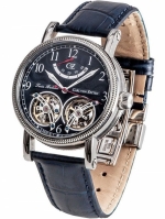 GERMAN DESIGN BRANDS CARL VON ZEYTEN Ref. CVZ0033BL Bernau automatic 42mm 3ATM dark blue, twin balance, power reserve