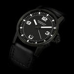 SCHAUMBURG WATCH Flightmatic PVD Automatic (Gnomonik, Disk & More series) incl.  Watch Winder Etui